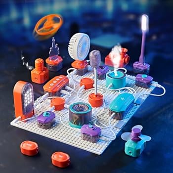 VATOS Science Circuit for Kids, 53PCS DIY Electronics