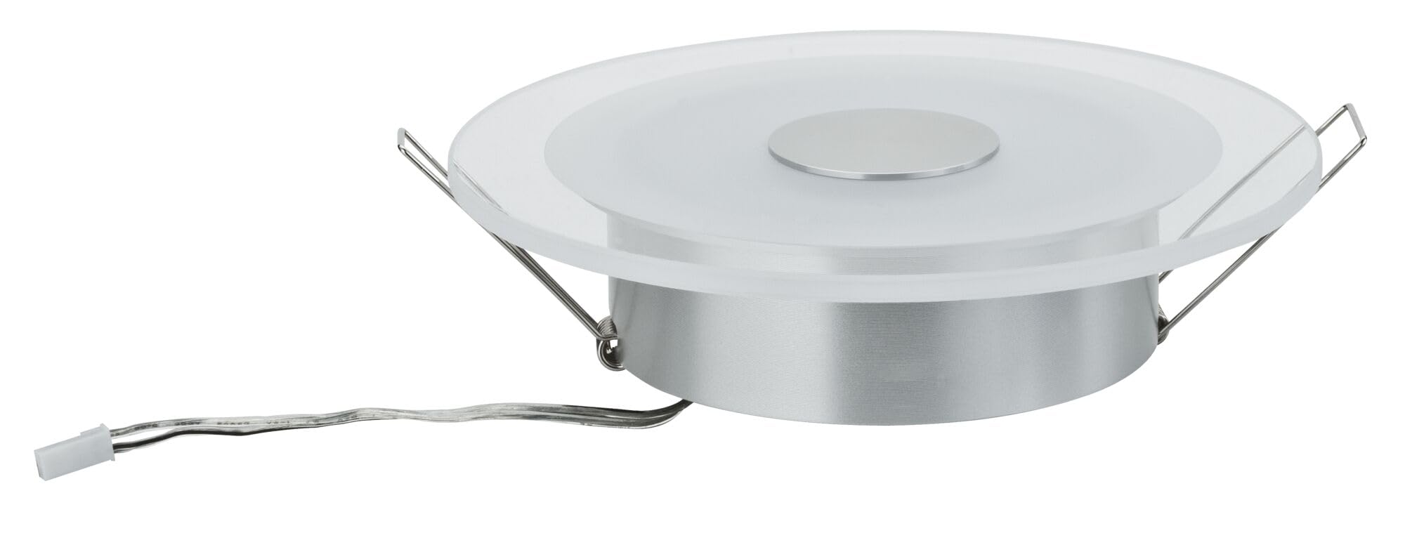 Paulmann Premium EBL Set Whirl rund dimmbar LED 3x6,7W 18VA 350mA 150mm Alu g./Satin Alu/Acryl