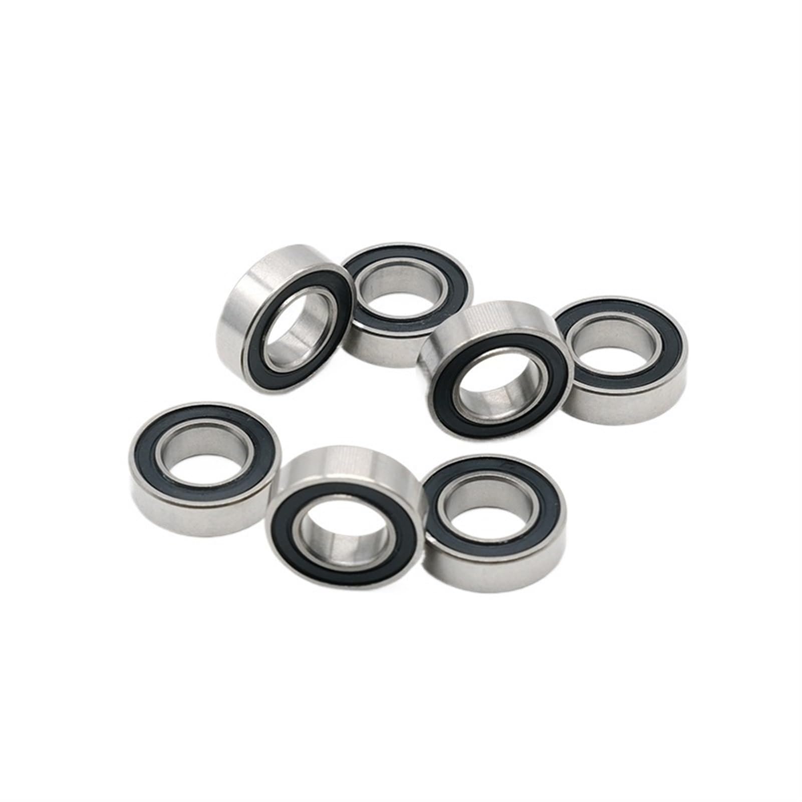 Cuscinetti a sfere a gola profonda 6 Pz 6204-2RS Cuscinetto a sfere 20 * 47 * 14 mm Doppia guarnizione in gomma ABEC-7 Cuscinetti a sfere prelubrificati 6204RS