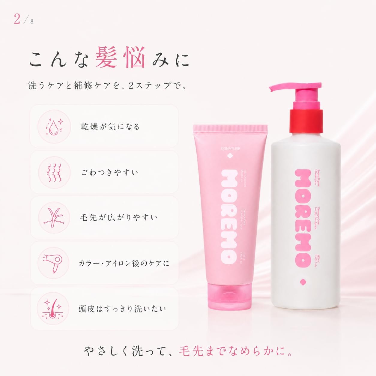 Amazon | 【カラーダメージ悩み向けセット】MOREMO(モレモ) スーパー