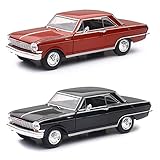New Ray-NEWRAY-71823-Chevrolet Chevy Nova-Die Cast-21 cm-1/24°, 71823