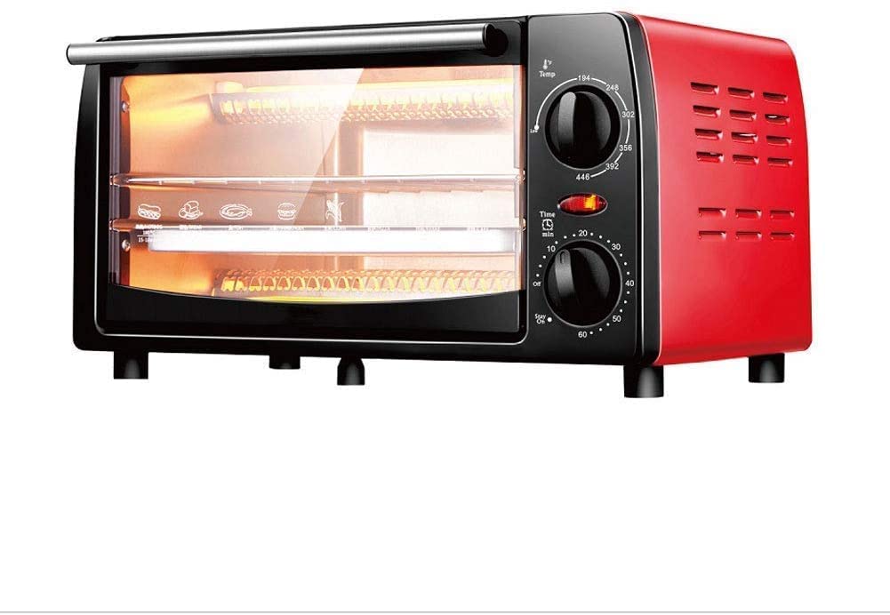 Forno tostapane Compatto con fermentazione a Bassa Temperatura, Vassoio per briciole e 1050 Watt di Potenza di Cottura, Timer da 60 Minuti (12 l) utile