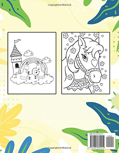 Unicorn Coloring Book for Kids Ages 8-12: Magical Creatures Unicorns to Color image 2