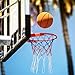 CORHAD 2pcs Heavy Duty Basketball Net Set Woven Replacement for Indoor and Outdoor Practice Weather Resistant Strong Load-Bearing Capacity for Training and Games