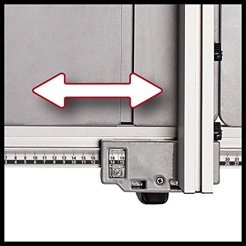 Bild 3 - Einhell Tischkreissäge TC-TS 254 U (2.200 W, 80 mm Schnitthöhe, Ø 254 mm Sägeblatt, Winkelanschlag, Parallelanschlag, Auflagenvergrößerung, Staubabsauganschluss)
