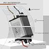 DROK 12V to 5V Converter - Waterproof DC to DC Buck Converter 8-35V to 5V 3A 15W Voltage Regulator Power Supply