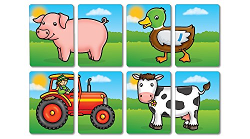 Orchard Toys Farmyard Heads and Tails Game, Memory & Matching Pairs Card Game, Snap Cards for Barn, Farm & Animal Theme… – Bild 6