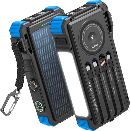 BLAVOR 20000mAh Solar Power Bank