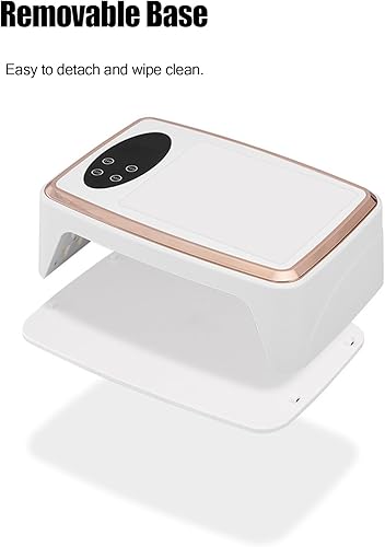 Miniatura 6 de Professional UV LED Nail Lamp with Wrist Rest 90 LED Beads 380W High Power for Dual Hand Curing 4 Timer Settings Infrared Sensor for Gel Polish