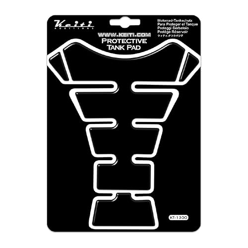 Keiti Motorcycle Universal Tank Pad (Black)