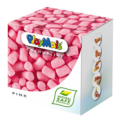 Loick Biowertstoff 160029 PlayMais - Caja de 150 unidades de material para modelar en color rosa [Importado de Alemania] , color/modelo surtido