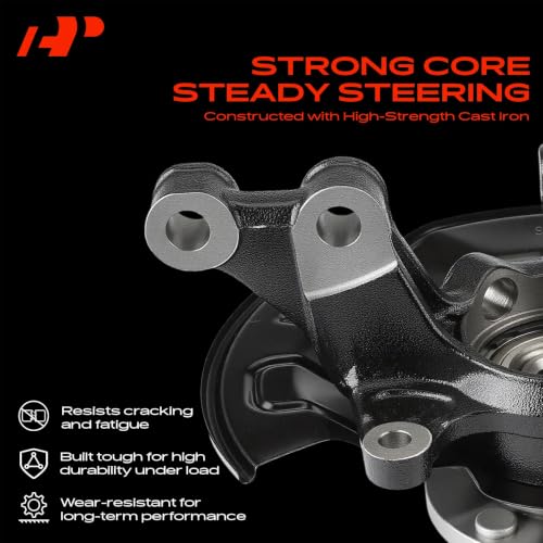 Image of A-Premium Front Right Steering Knuckle & Wheel Bearing Hub Assembly