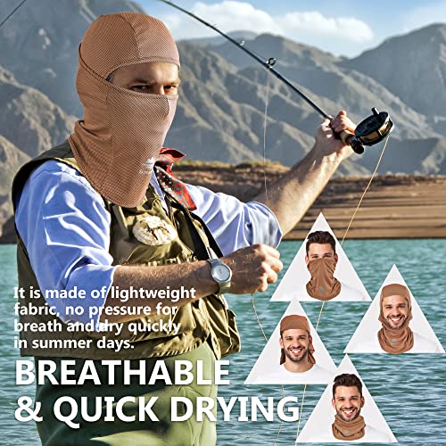 Image of Balaclava Ski Mask, Sun UV Protection Breathable Full Head Face Mask for Men Women Skiing Cycling
