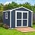 Handy Home Products Charleston Value Gable 10x8 Do-It-Yourself Wooden Storage Shed