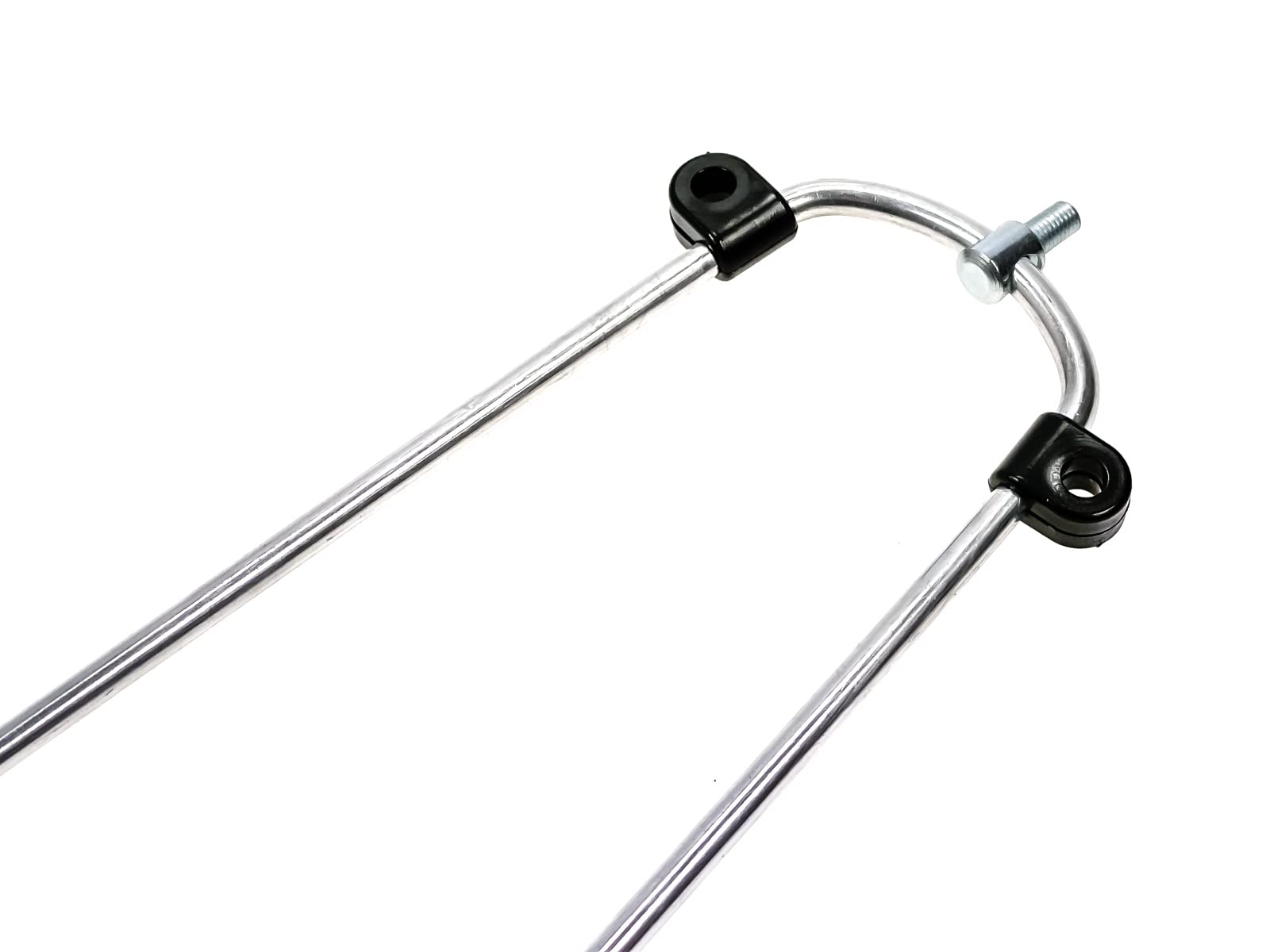 Fahrrad Schutzblech Strebe 5mm U-Form Länge 380 mm Silber Aluminium Bund Bolzen Sport & Freizeit
