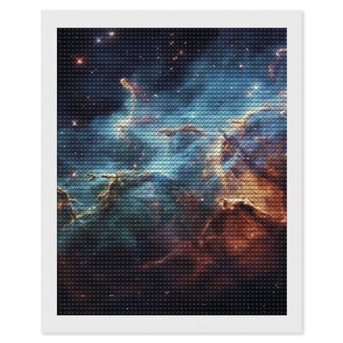 Peinture diamant 5D espace et univers pour un salon moderne et relaxant