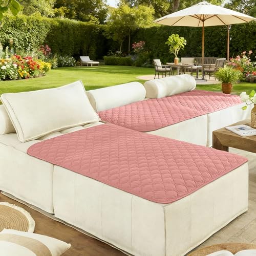 Image of gogobunny 3X Stronger Waterproof Pet Blanket, Scratch Proof Furniture Protector for Dogs Cats, Reversible Cover 40x50 Inch, Dark Pink /Light Pink