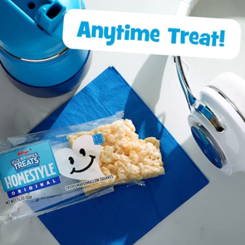 Rice Krispies Treats Homestyle Marshmallow Snack Bars, Kids Snacks, School Lunch, Original (6 Boxes, 36 Bars) #TOP4