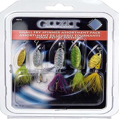GITZIT Prism Small Fry Spinner (5-Pack), Assorted