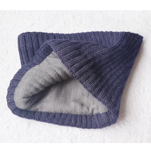 Image of Share Maison Kids Winter Hat Scarf Sets Knitted Cold Weather Thick Warm Accessories Beanie Cap for Girls Boys