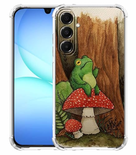 Coque Samsung A17 grenouille antichoc souple pour éviter les rayures avec style tendance