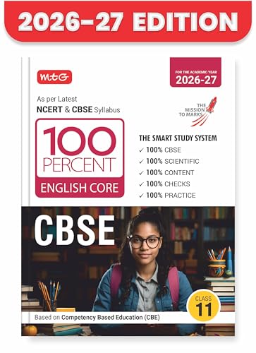Image of MTG 100 Percent NCERT & CBSE English Class 11 For 2026-27 Exam | As Per Revised NCERT Textbooks Syllabus | Theory, Concept Map, MCQs, Practice Paper & Exam Drill Available All in One Book