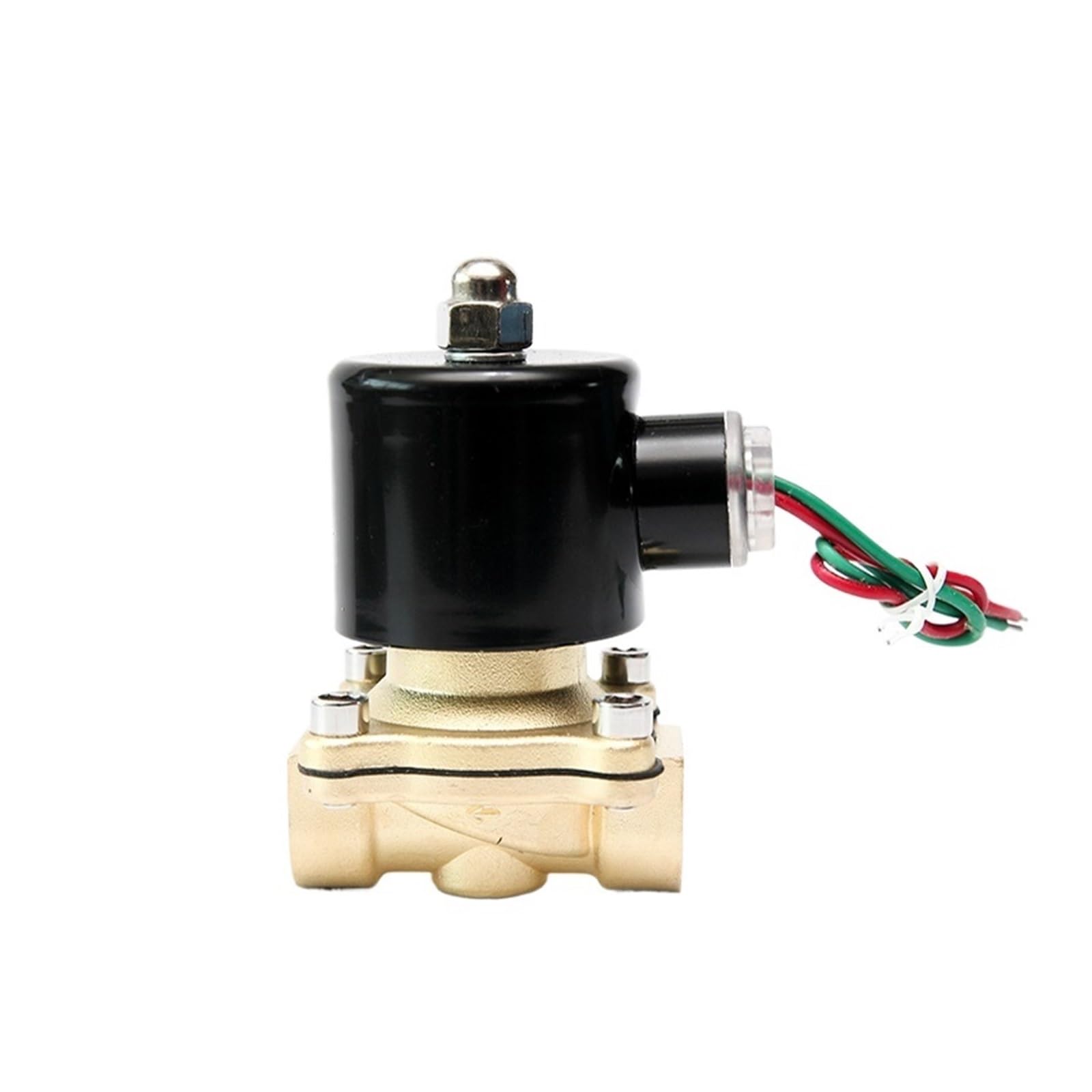 Électrovanne en laiton 220V AC 3/4 pouce normalement fermée direct