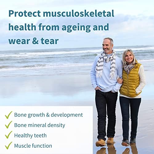 Calcium & Magnesium, 2:1 Plant Based Mineral Complex with Boron, Vitamin D3 & K2, High Absorption Bone Support Formula with Cofactors, Vegan, 60 Tablets, by Igennus