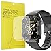 Lamshaw Compatible for HYSTORM Smart Watches Screen Protector, [6 Pack] Full Coverage TPU Clear Film Compatible with HYSTORM G96 1.85