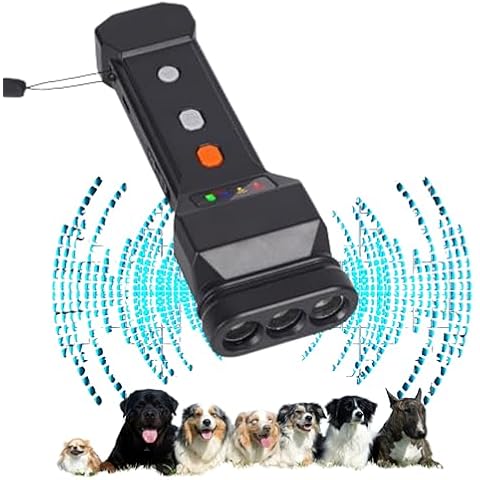 Joroki Ultrasonic Bark Deterrent, 16ft Range, Highly Efficient Dog Training Aid, Anti Bark Device, Dog Behavior Aid, Dog Deterrent, Stop Dog Barking, Safe for Dogs Cover