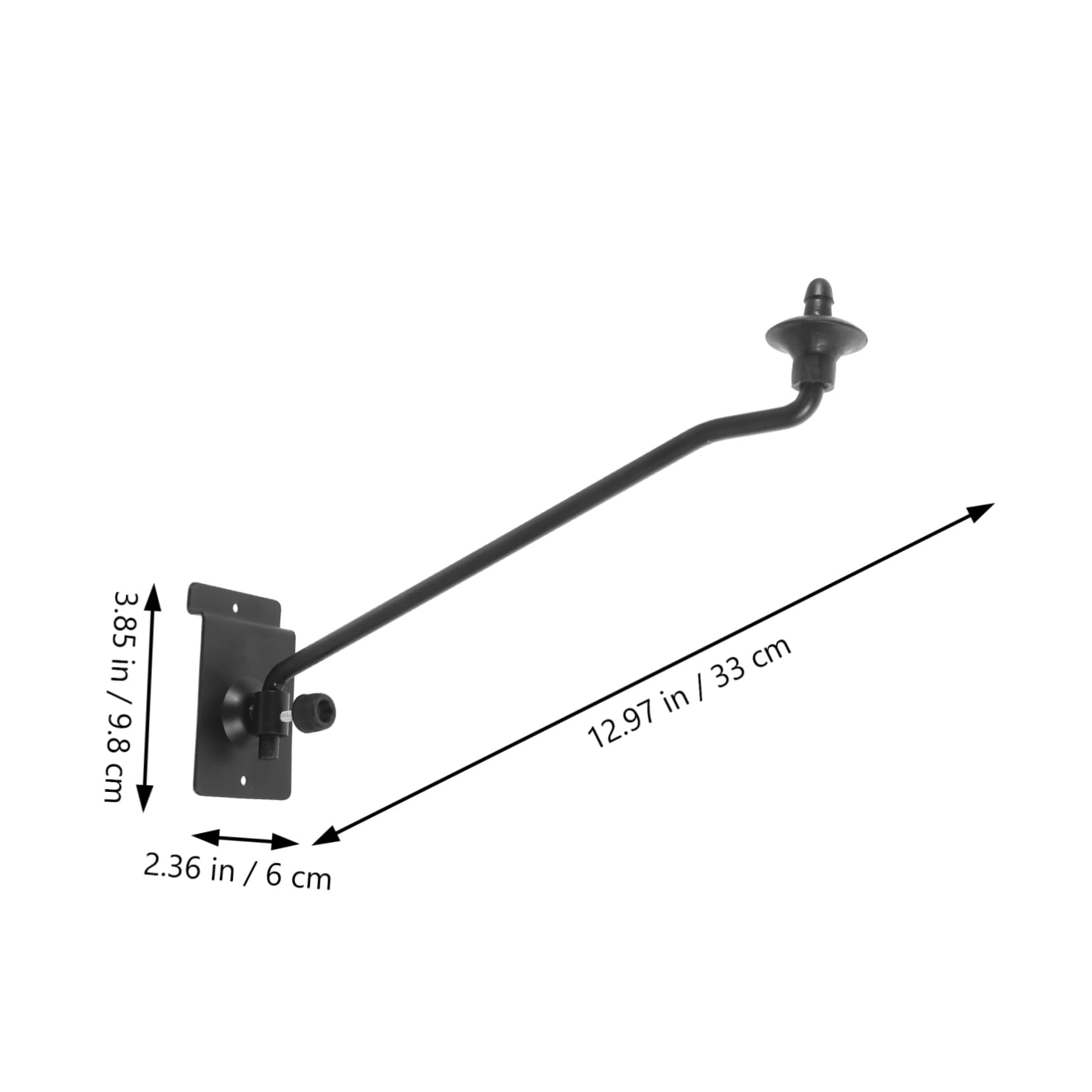 ULDIGI Cymbal Wall Hangers Multi-function Drum Cymbal Wall Bracket Sturdy Iron Material Slot Hanger for Display