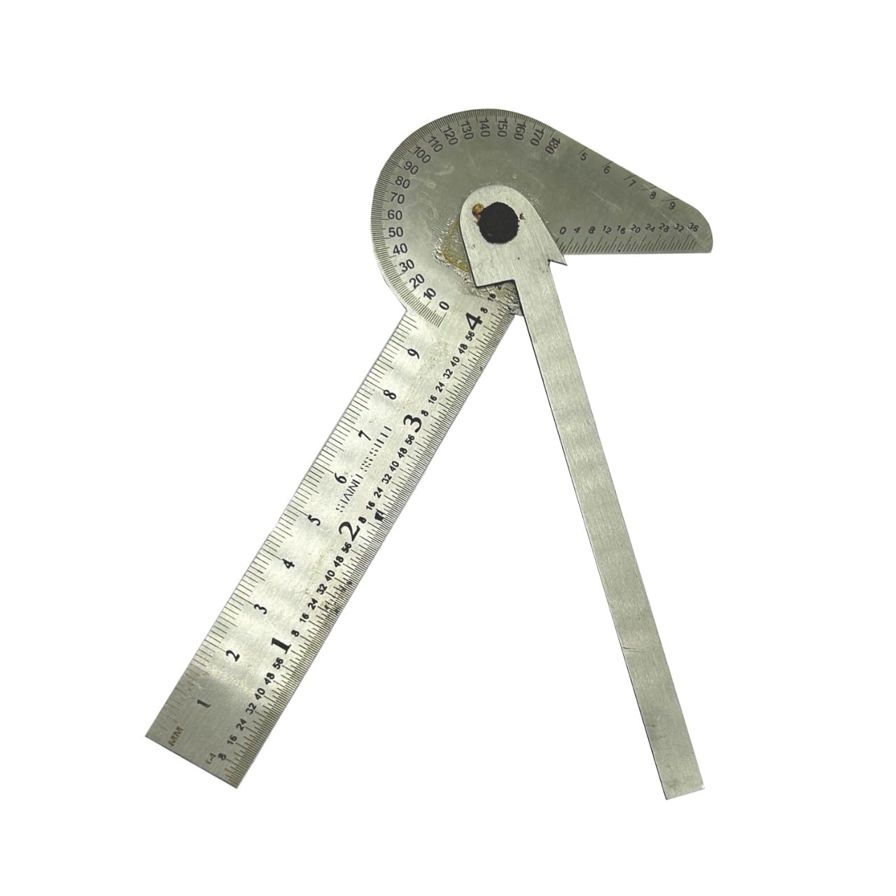Multi-Purpose Protractor - Center Finder & Angle Tool -2