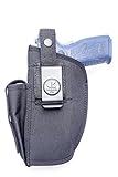 OUTBAGS USA OB-23SC Nylon OWB Outside Pants Carry Holster w/ Mag Pouch. Family owned & operated. Made in USA