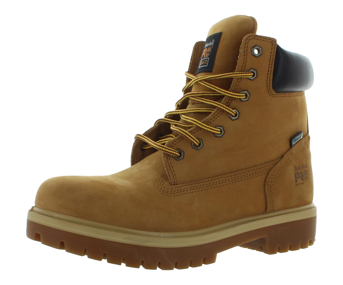 Timberland 6 Inch Direct Attach Mens Shoes Size 10, Color: Wheat/Black