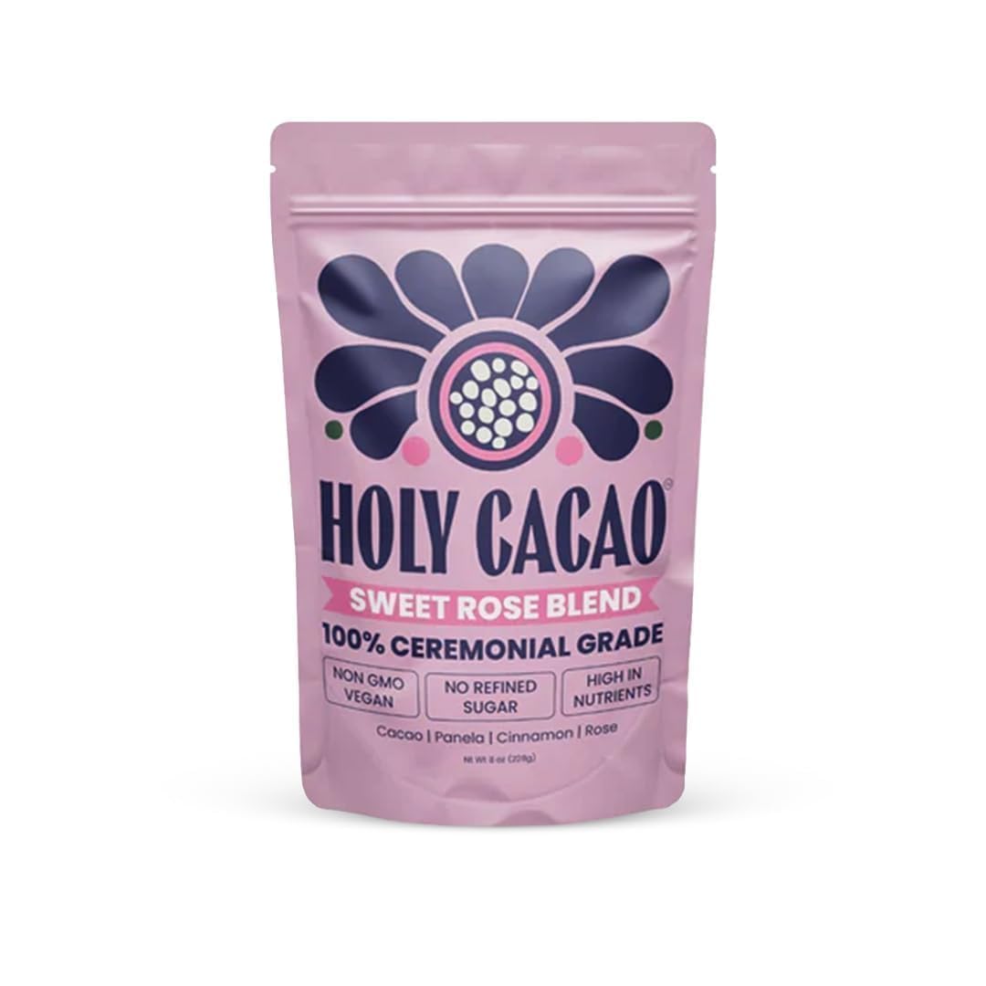 Amazon.com : Holy Cacao Sweet Rose Blend – Organic Ceremonial
