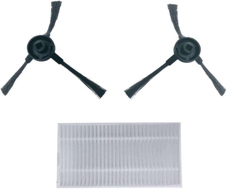 Deik Robot Vacuum HEPA Filter and Side Brush