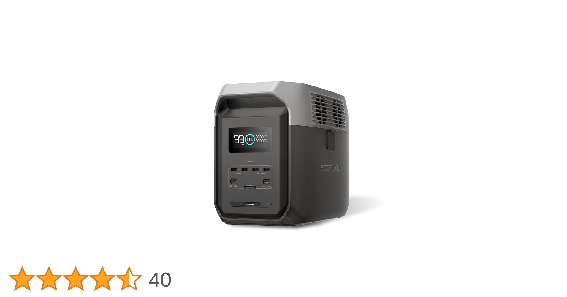 Amazon.co.jp: EcoFlow DELTA 3 1500 ポータブル電源 1536Wh