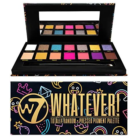 W7 Whatever Pressed Pigment Palette for Bold Looks Cover
