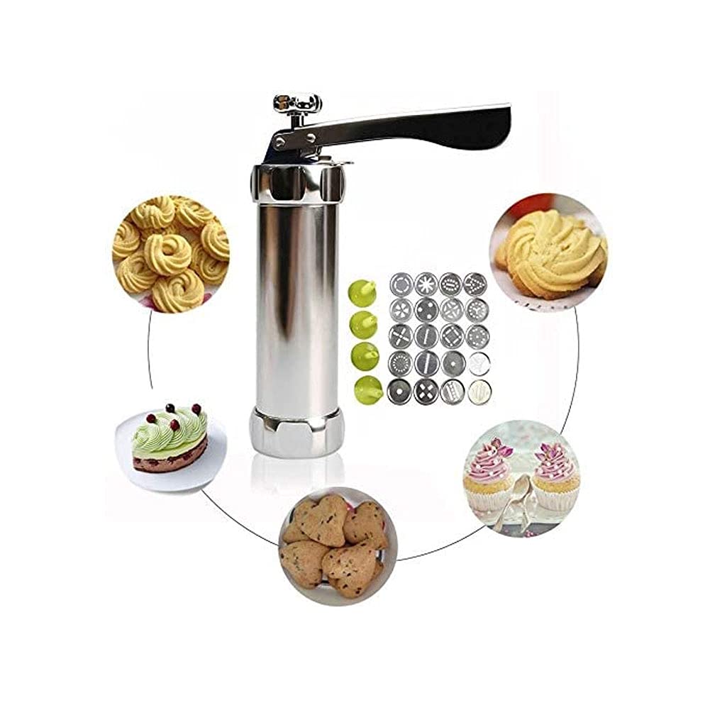 Pressa Per Biscotti Con 20 Stampi - Macchina Per Biscotti In Acciaio Inox - Foto 8