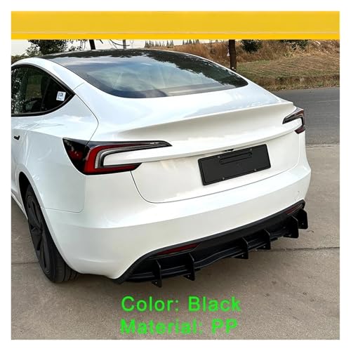Lame Becquet et Diffuseur Arrière Tesla Model 3 2023-2025 Amélioration Stabilité