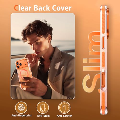 Coque iPhone 17 Pro MagSafe antichoc 4,2m transparente VENINGO fine