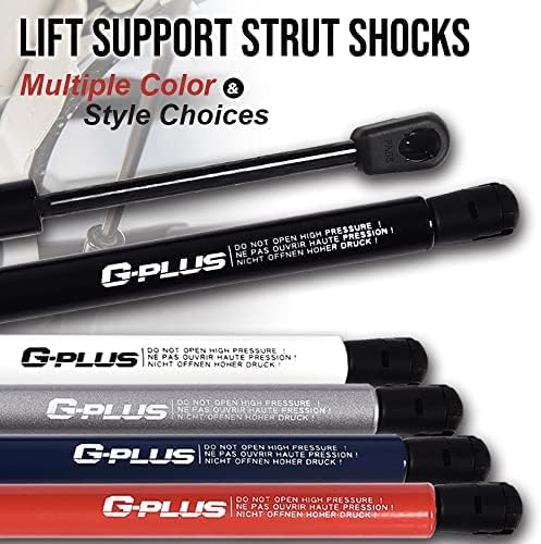 G-PLUS Rear Trunk Gas Hood Struts Fit Chevrolet Trailblazer 2003-2006/GMC Envoy 2002-2006/Isuzu Ascender 2003-2008 XL Gas Shock Lift Supports 4574-2Pcs (Matt Blue)