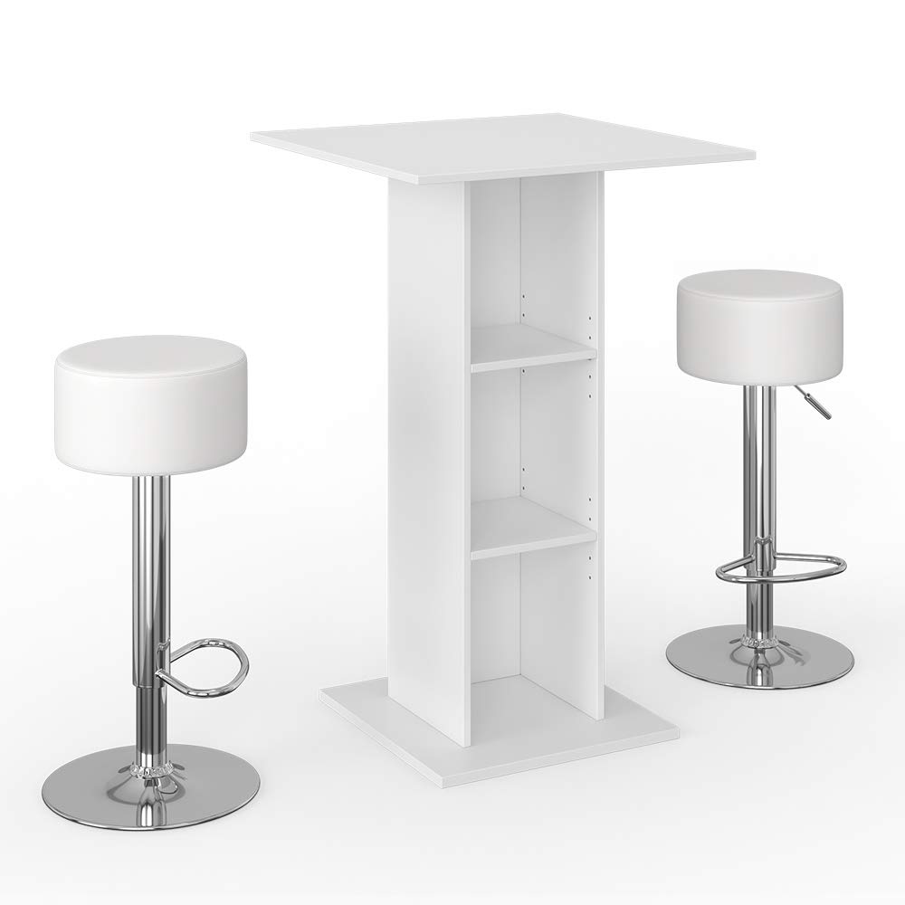 Vicco Table de bar Rodeo, Anthracite/Chêne doré puissant Vicco Table de bar Rodeo, Anthracite/Chêne doré puissant