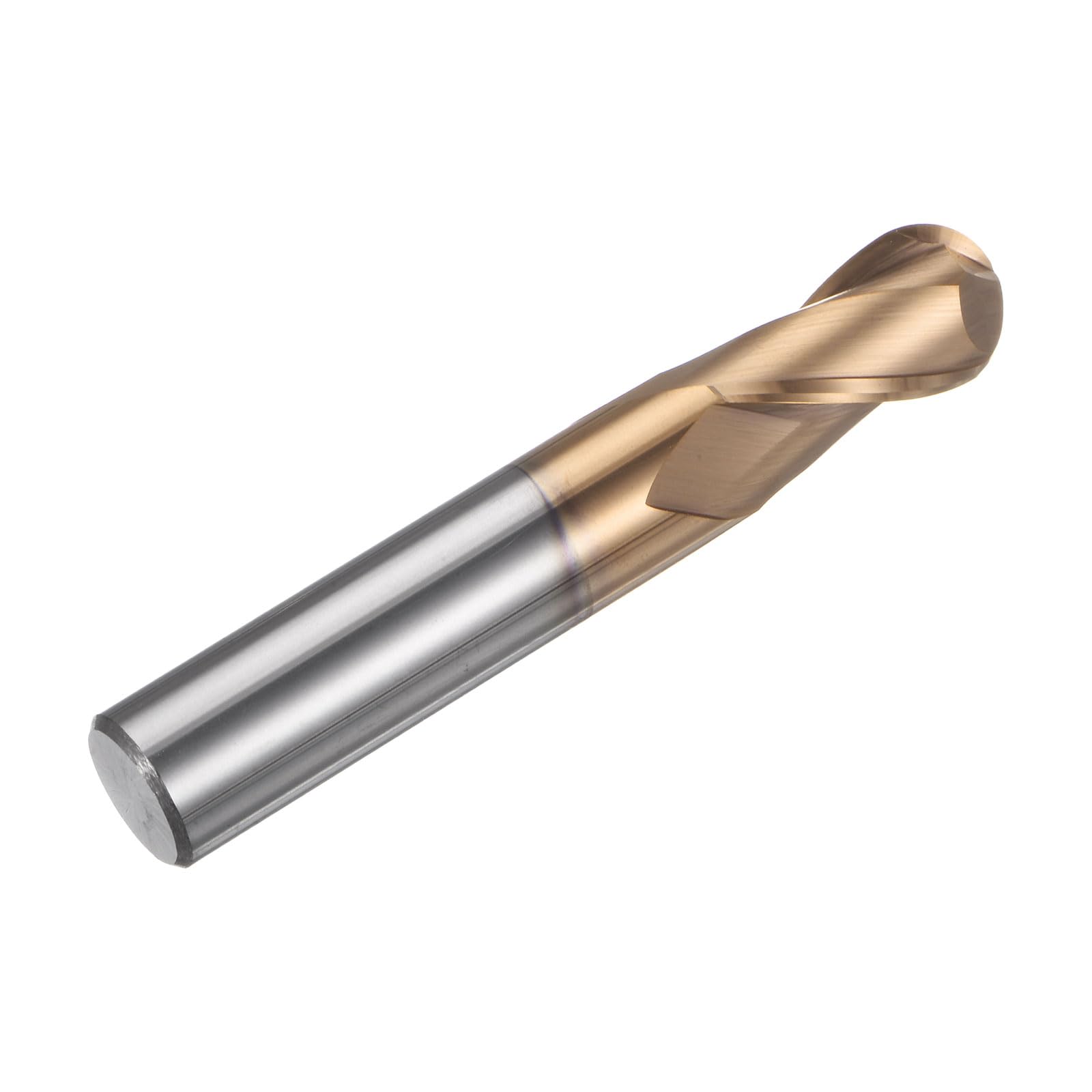 Fresa A Sfera In Carburo Di Tungsteno 1/8" - 2 Scanalature Per CNC, Legno E Metalli