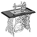 Agatige Miniature Sewing Machine, 1/12 Dollhouse Sewing Machine Furniture for 1/12 Doll House Decoration Accessory(#1)