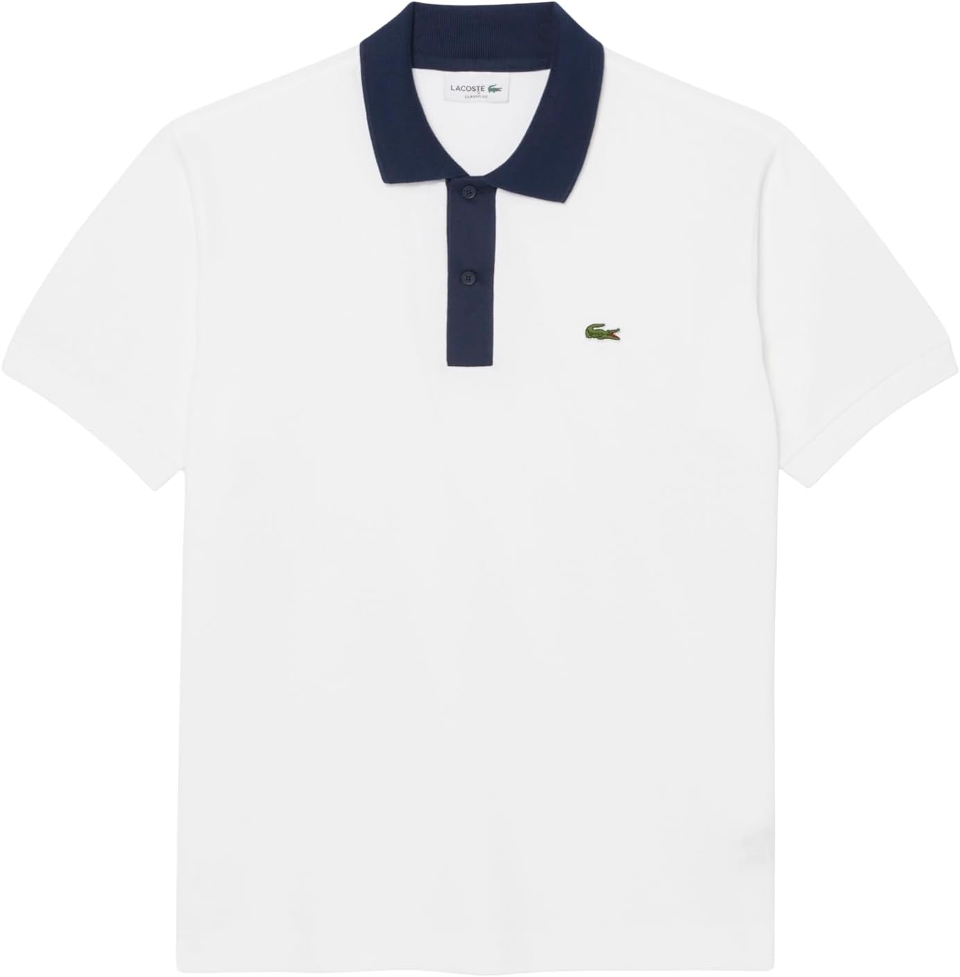Lacoste Mens Classic Fit Contrast Collar L.12.12 Polo Shirt - Image 5