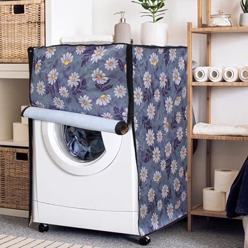 Image of Lithara Waterproof Front Load Washing Machine Cover For 5 Kg, 5.2 Kg, 5.5 Kg (Design 10)