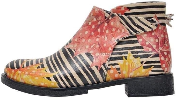 DOGO Personalize Your Life Chelsy - Printed Shortcut Boots - Special Design - Handmade, Environmentally Friendly, VEGAN - Breathable Design- Casual, Chick and Elegant Style