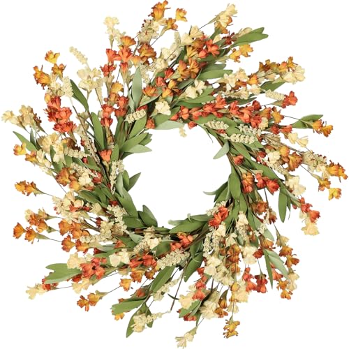 Artgar Fall Wreath, Fall Wreaths for Front Door, 24 in