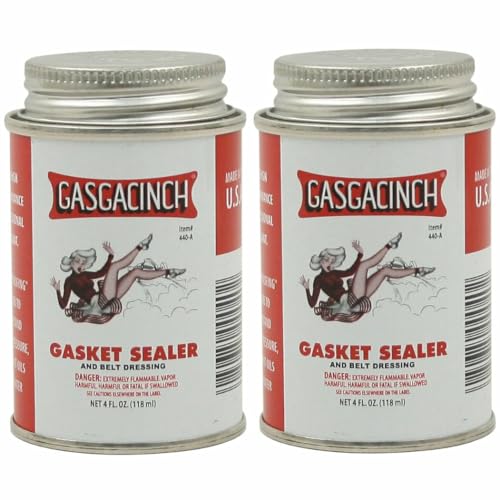 Pirate Mfg GasGacinch Engine Sealant 440-A; Gasgacinch 4 oz Brush-on (2 Pack)